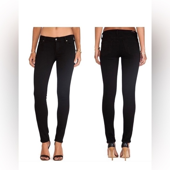 Citizens of Humanity Avedon Slick Skinny Leg black size 6 - Picture 1 of 14
